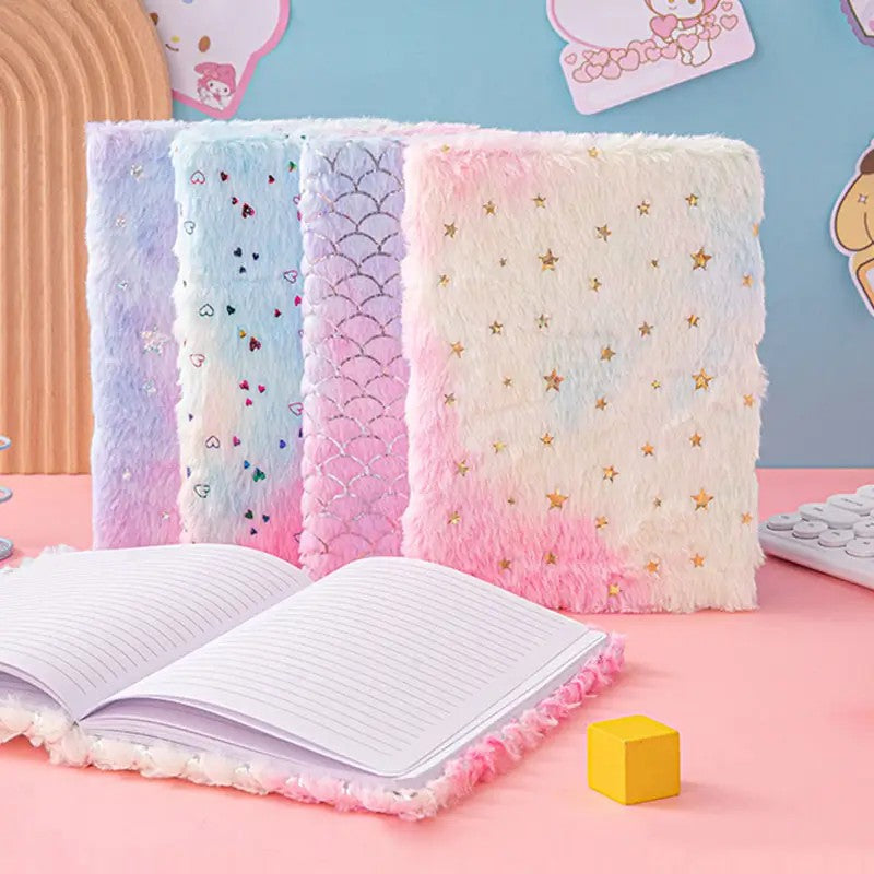 Plush Cover Notebook