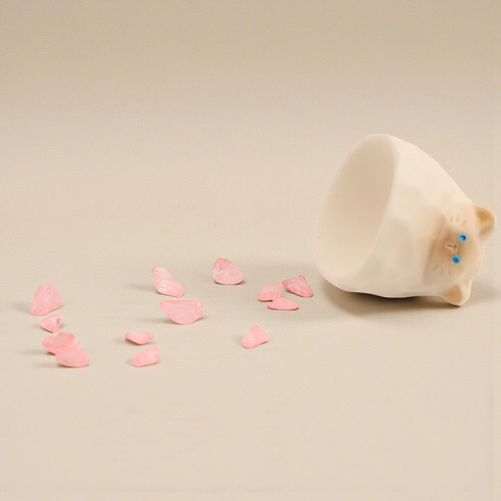 Cat Crystal Figurine