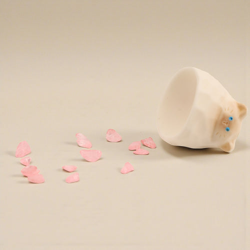 Cat Crystal Figurine