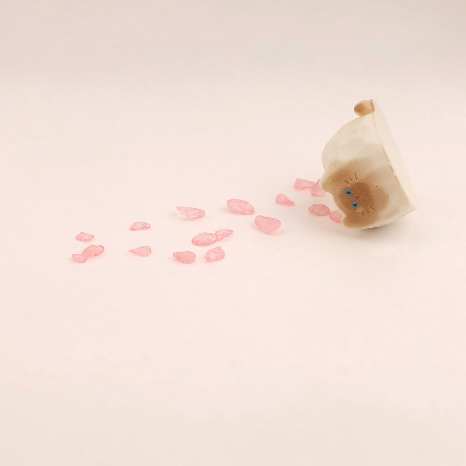 Cat Crystal Figurine