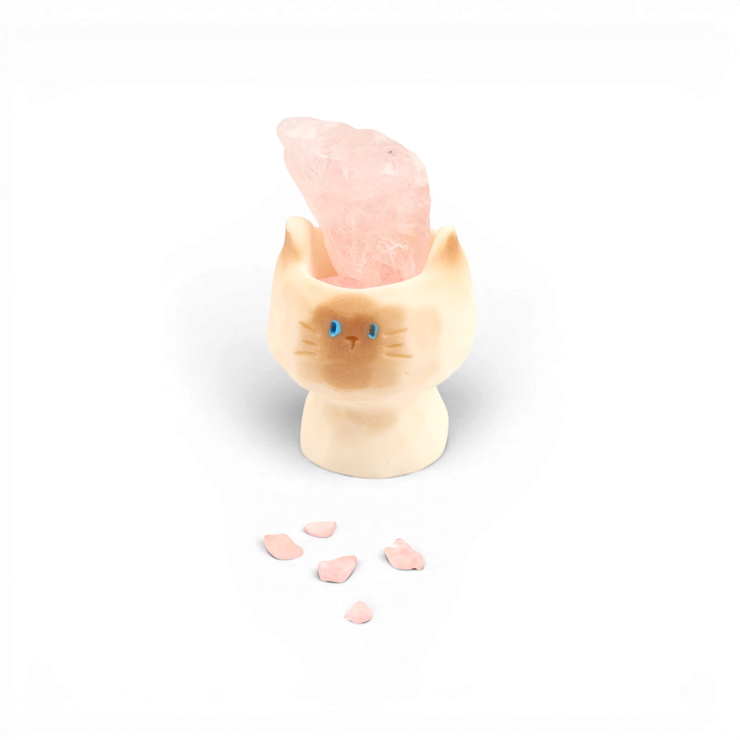 Cat Crystal Figurine