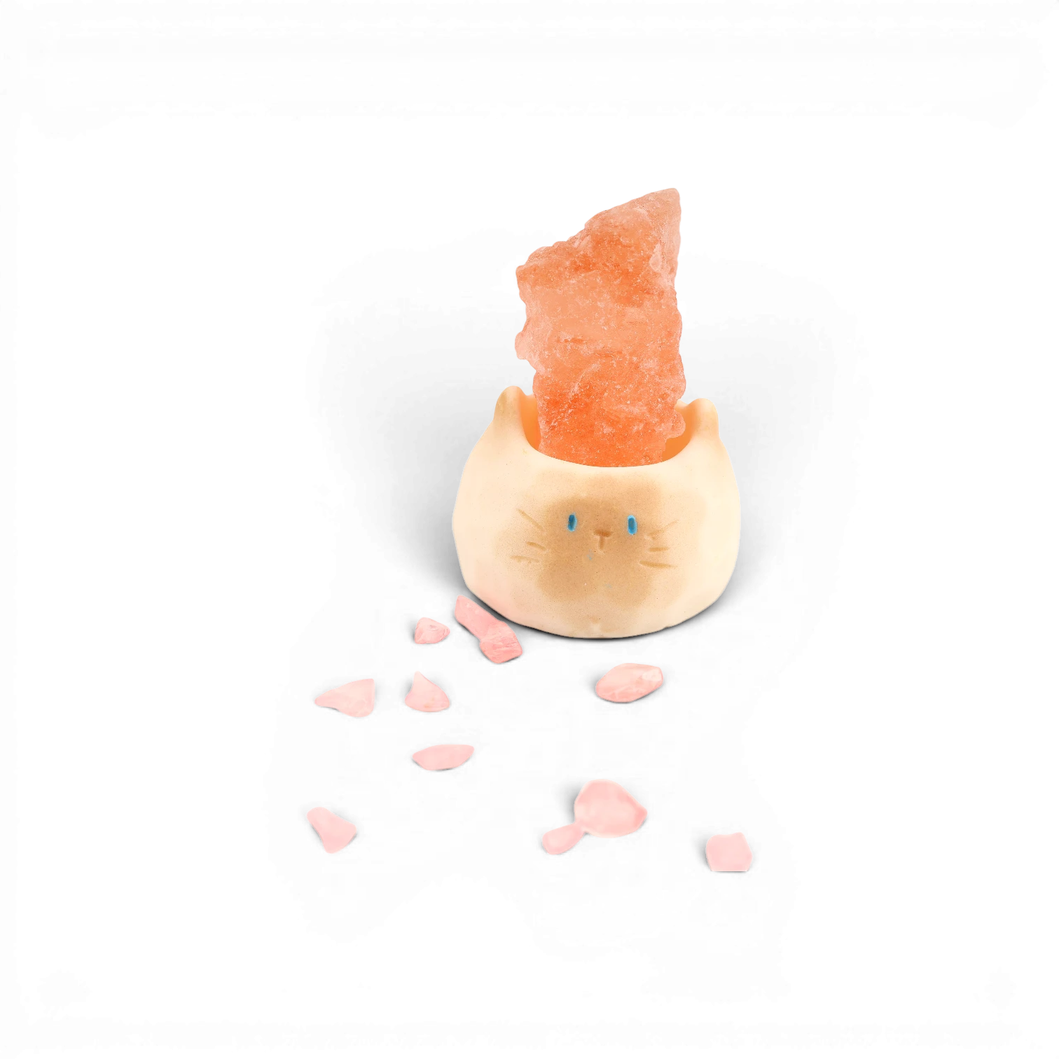 Cat Crystal Figurine