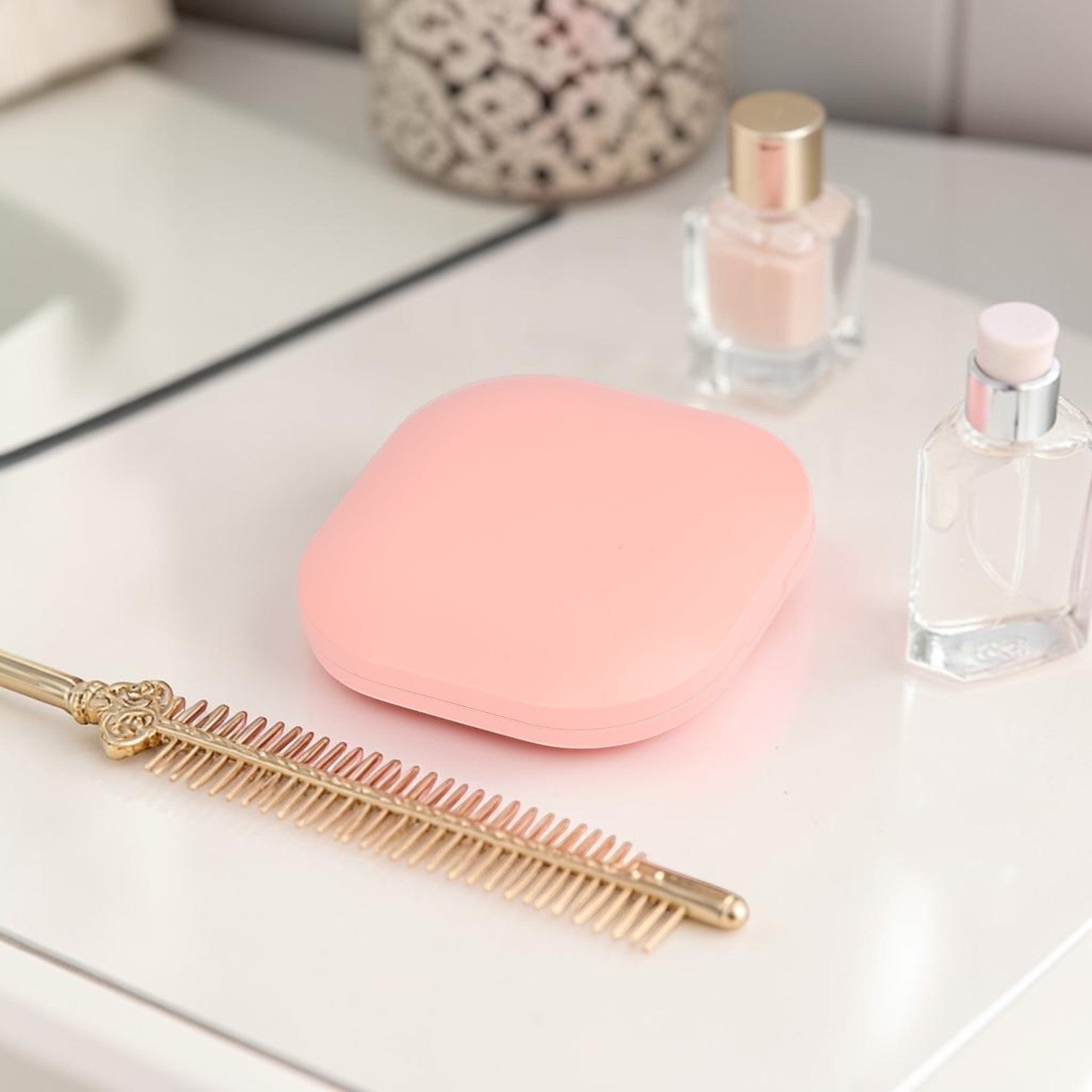 Compact LED Makeup Mirror