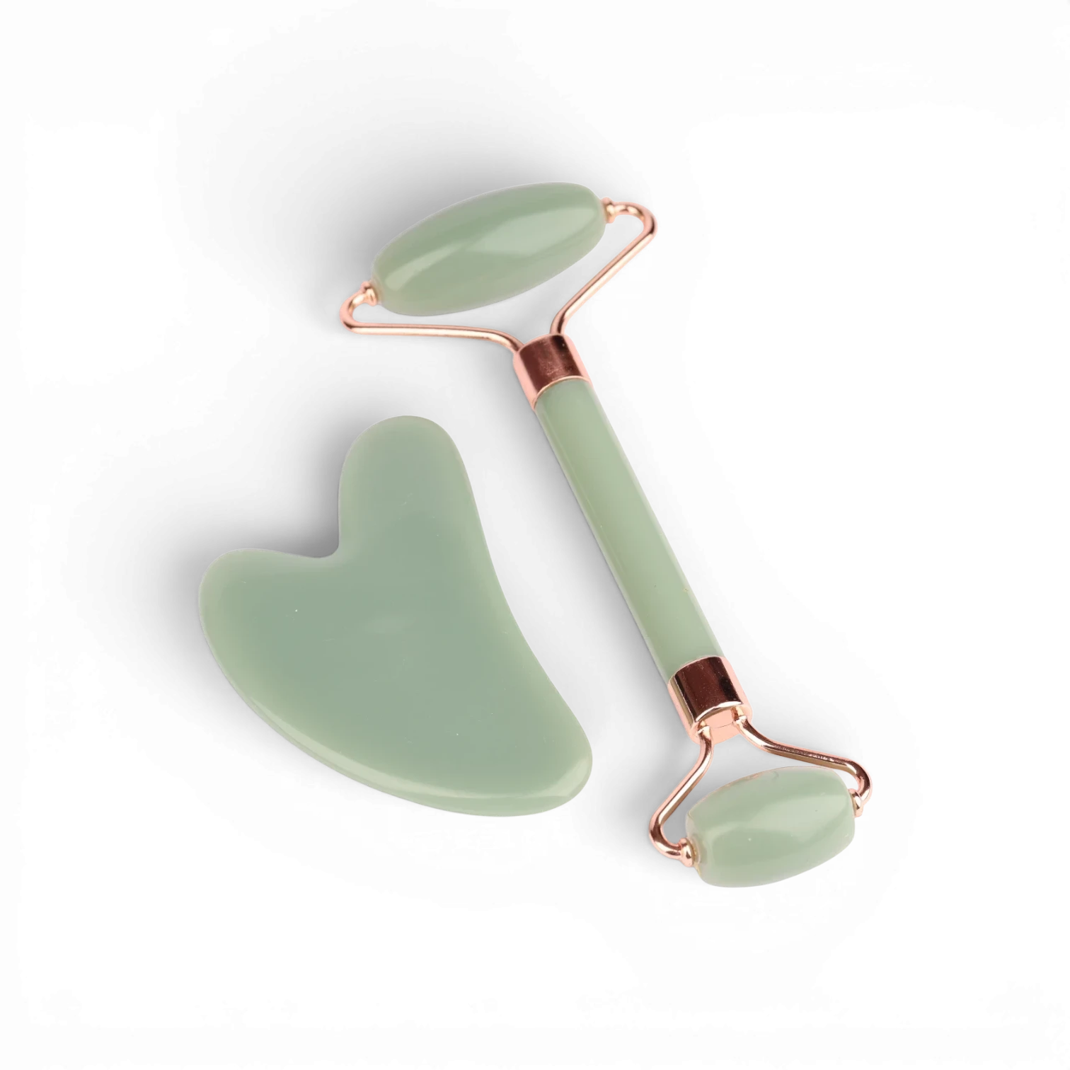Gua Sha Jade Roller Set