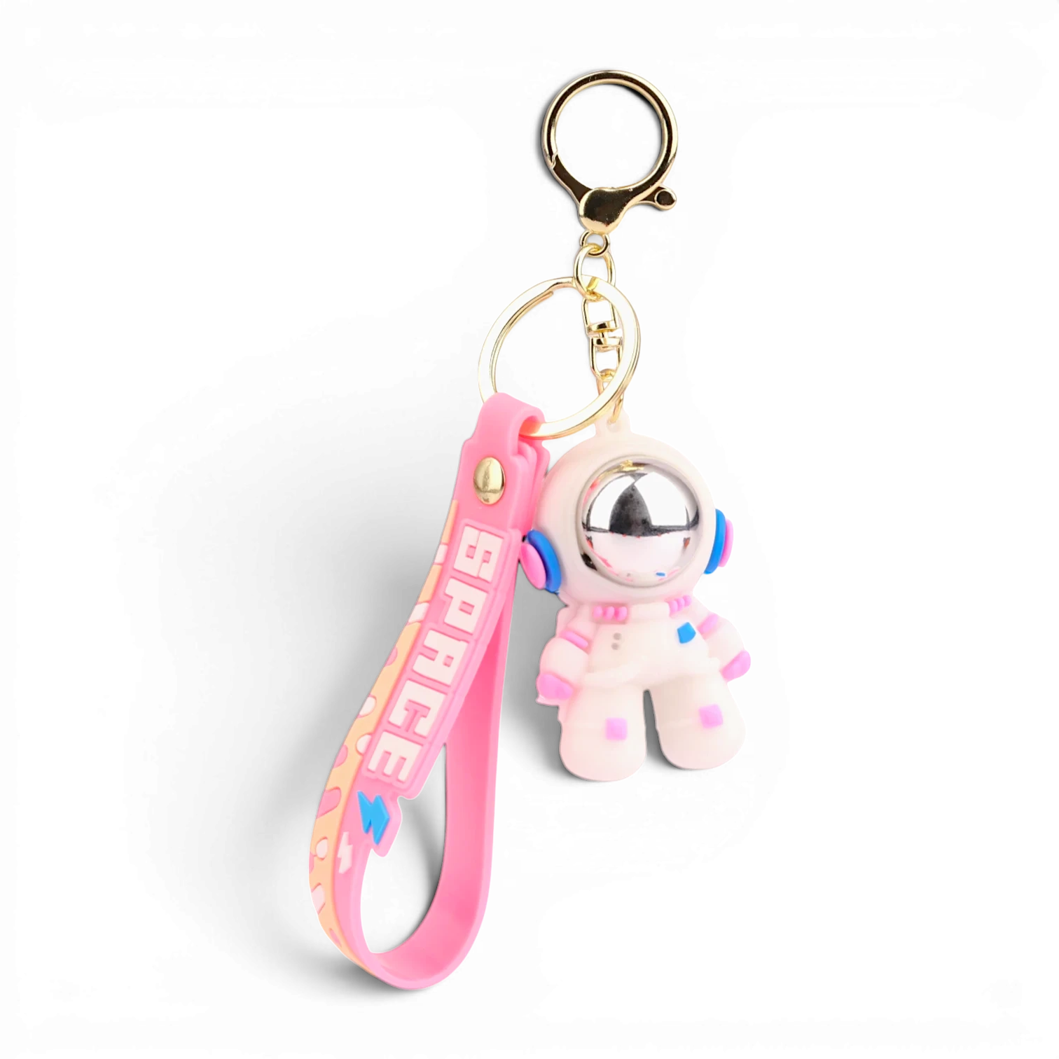 Astronaut Keychain Charm