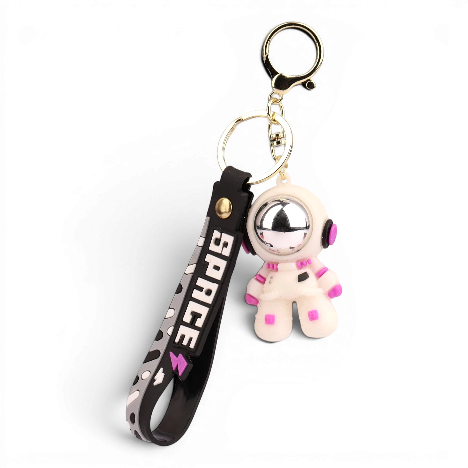 Astronaut Keychain Charm