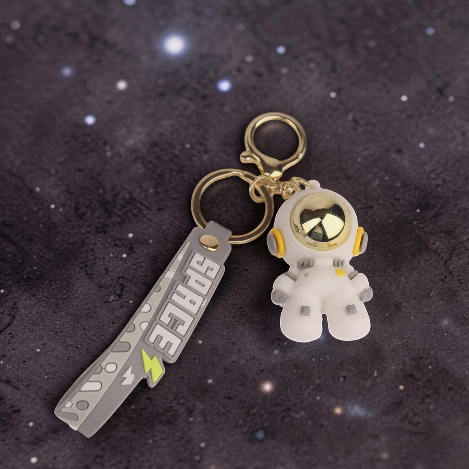 Astronaut Keychain Charm