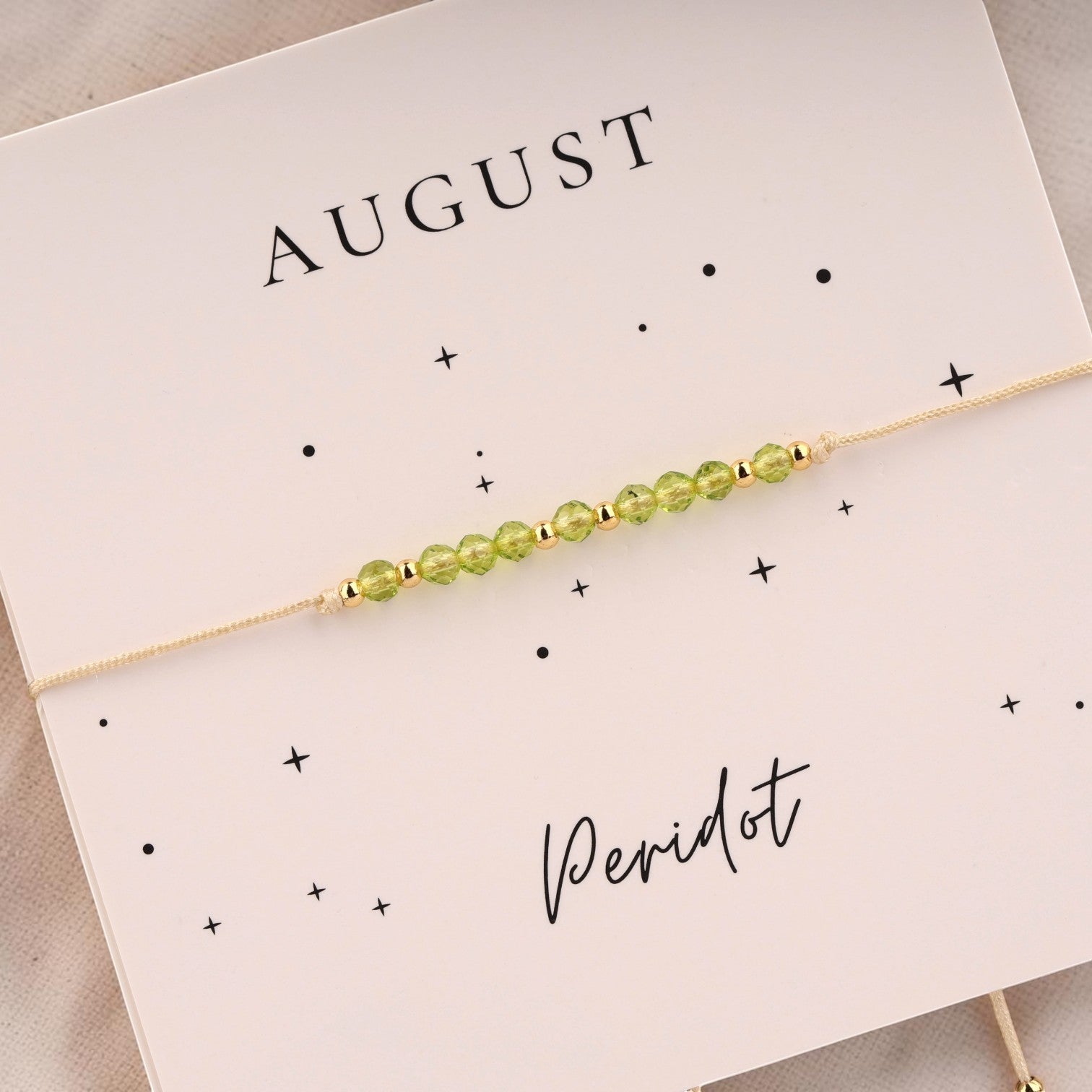 Birthstone Opal Bracelet